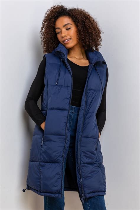 gilet femme oversize|women's long hooded gilet.